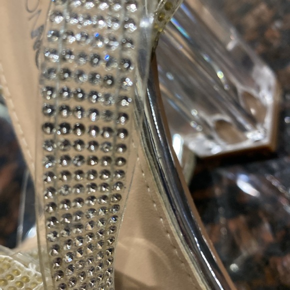 Fashion Nova Women’s Sparkly Heels - Picture 3 of 4